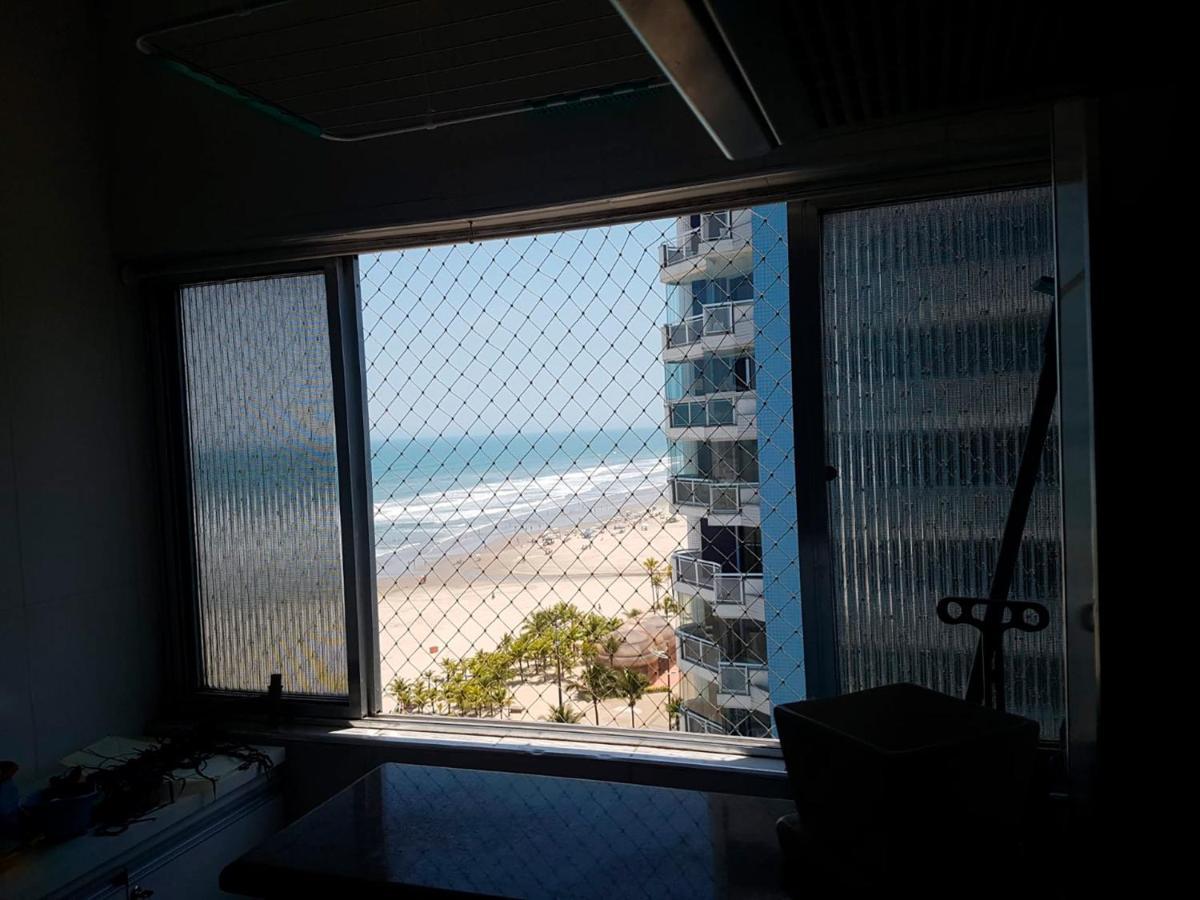 Apto C Vista Incrivel Para O Mar, Praia Grande Sp Exterior foto